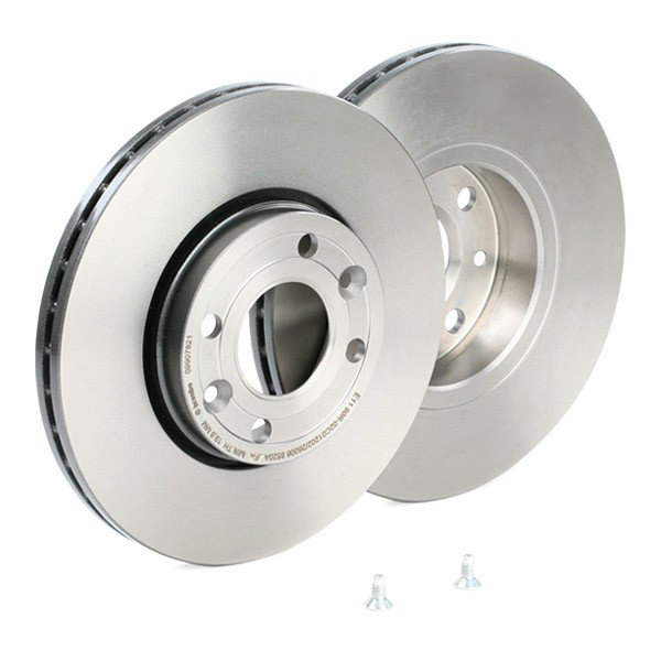 Disco do freio dianteiro 09907821 Brembo