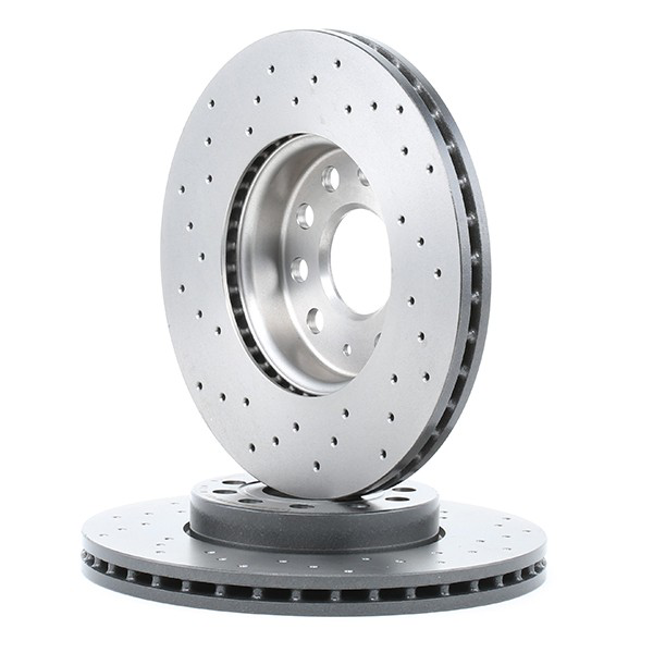 Compre 0991451X Brembo Disco do freio dianteiro