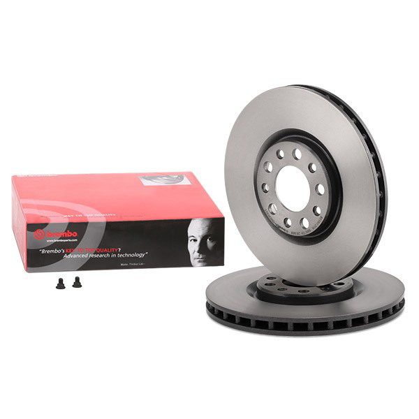 Disco do freio dianteiro Brembo 09936321