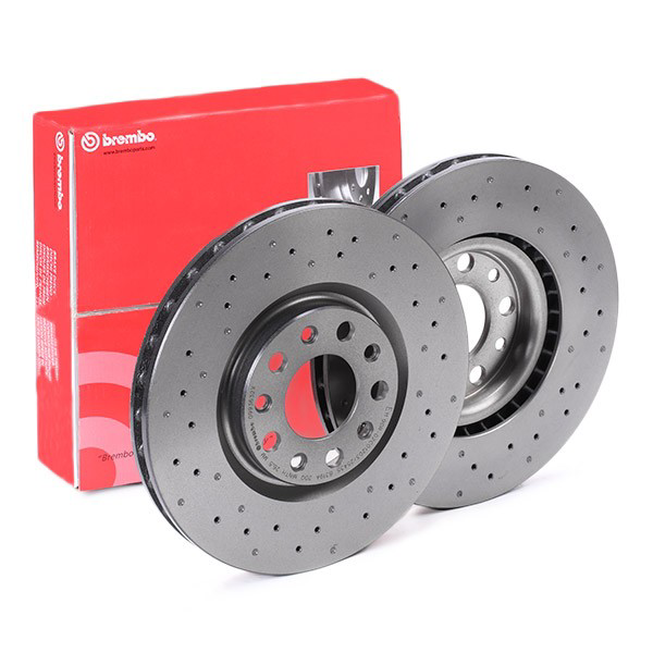 Disco do freio dianteiro 0993632X Brembo