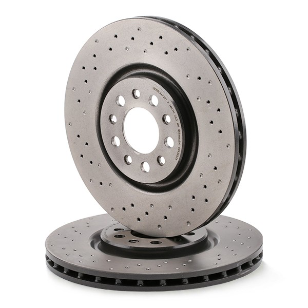 Disco do freio dianteiro 0993652X Brembo