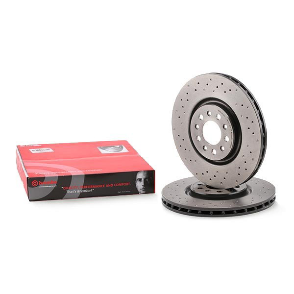 0993652X Brembo Disco do freio dianteiro