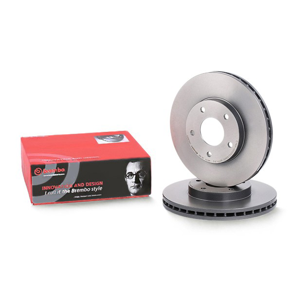 Disco do freio dianteiro Brembo 09936811