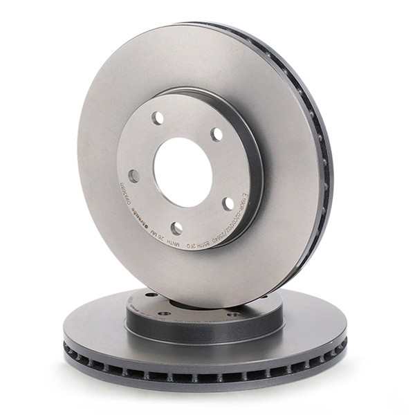 Disco do freio dianteiro 09936811 Brembo