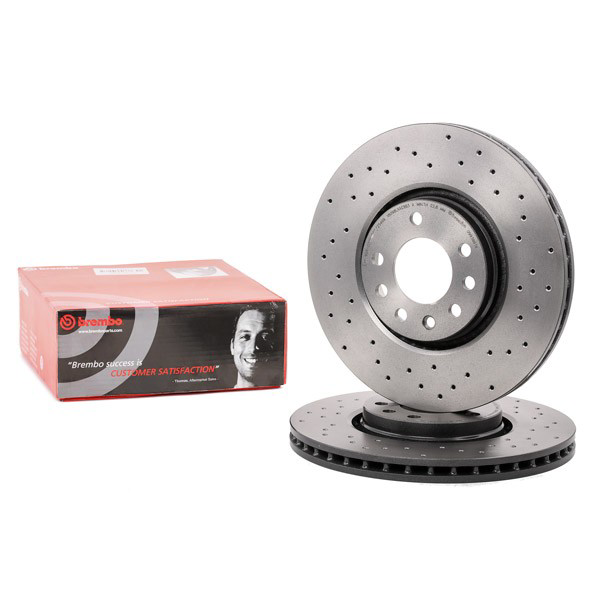 Disco do freio dianteiro Brembo 0993691X preço, a partir de 64,64 USD
