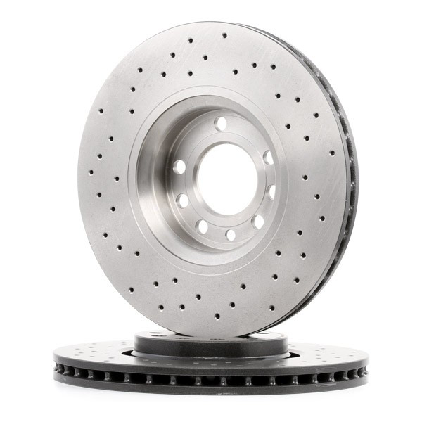 Compre 0993691X Brembo Disco do freio dianteiro