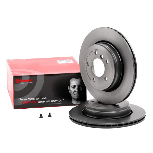 Disco do freio traseiro 09942511 Brembo