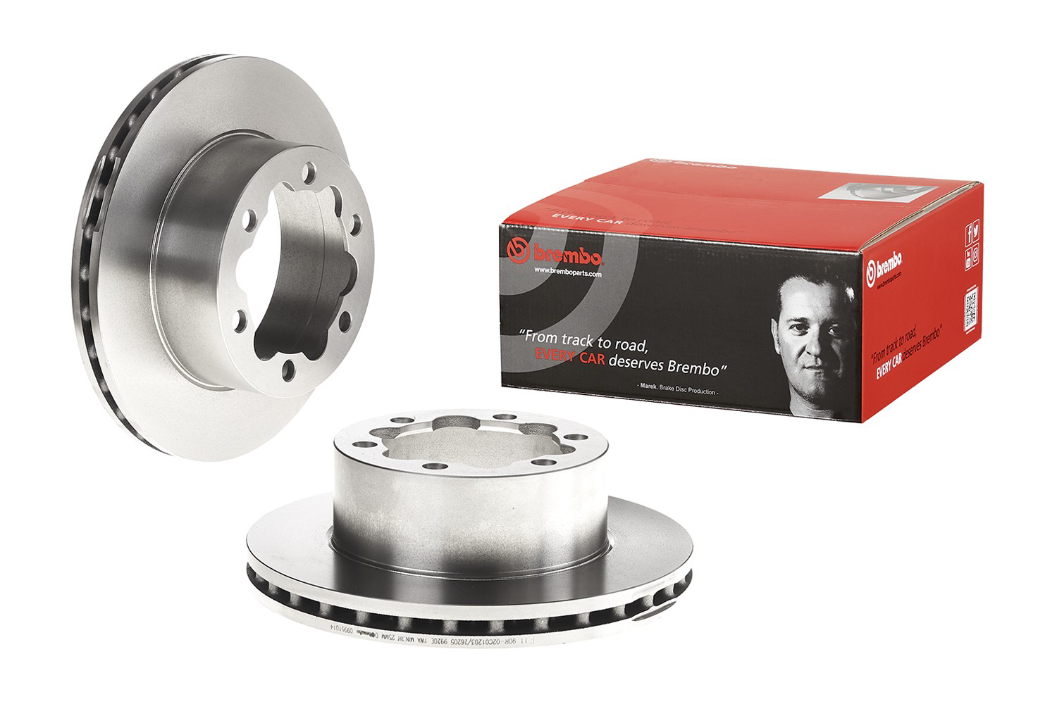 Compre 09951014 Brembo Disco do freio traseiro