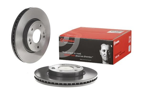 Disco do freio dianteiro Brembo 09957441