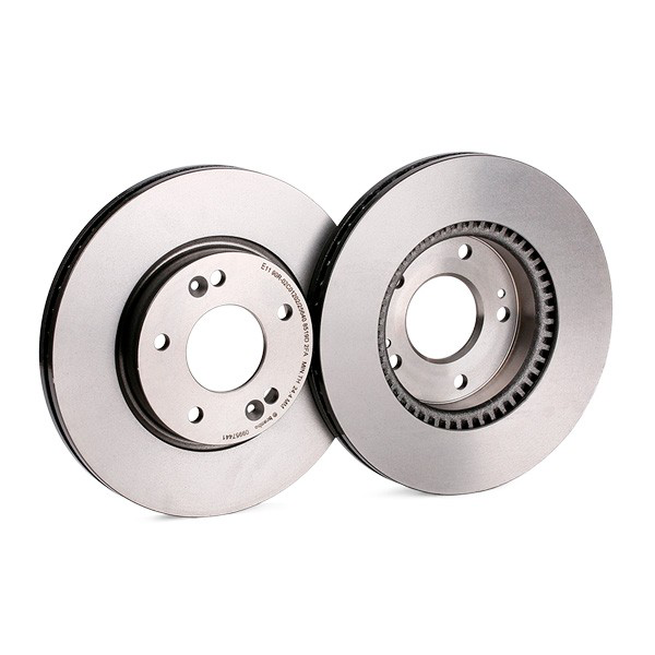 Disco do freio dianteiro 09957441 Brembo