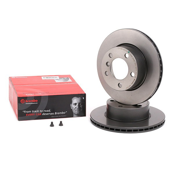 Disco do freio dianteiro Brembo 09975021