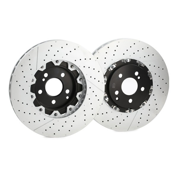 Disco do freio dianteiro 09976423 Brembo