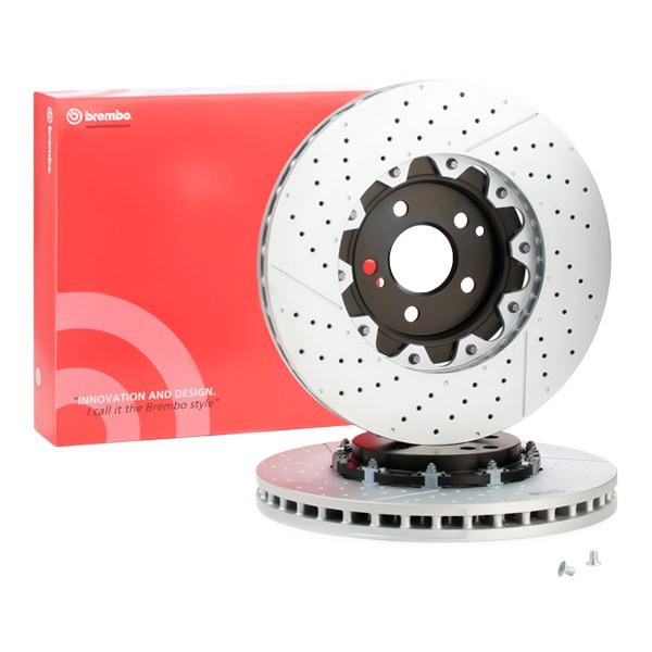 Compre 09976423 Brembo Disco do freio dianteiro