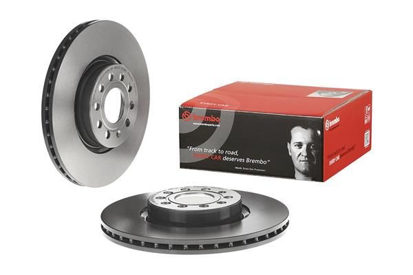 Disco do freio dianteiro Brembo 09977211