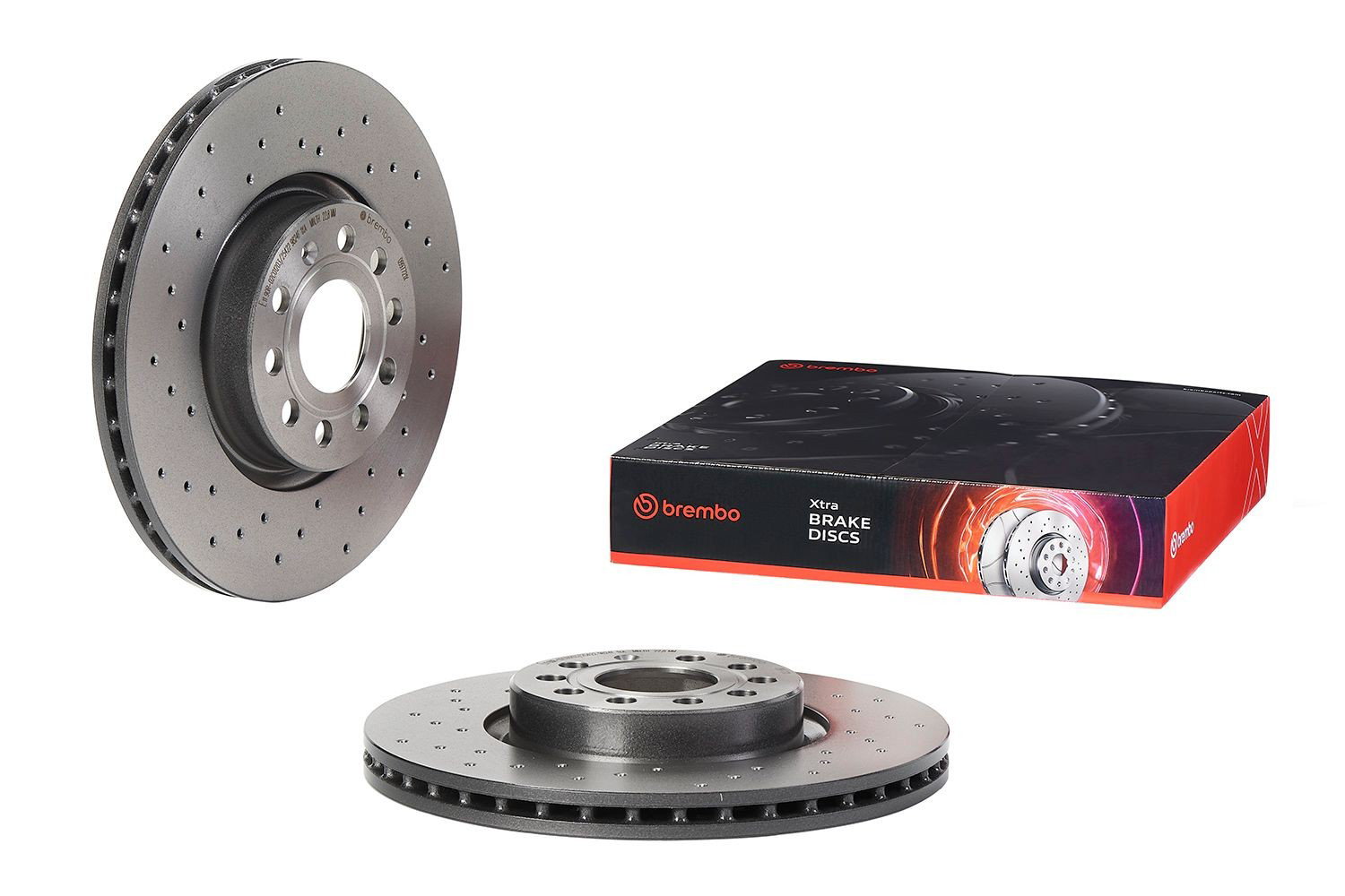 Compre 0997721X Brembo Disco do freio dianteiro