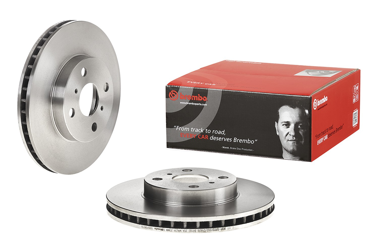 Disco do freio dianteiro Brembo 09979810 preço, a partir de 42,39 USD