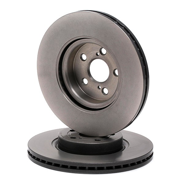 Disco do freio dianteiro 09981711 Brembo