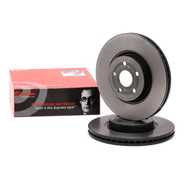 Disco do freio dianteiro Brembo 09981711
