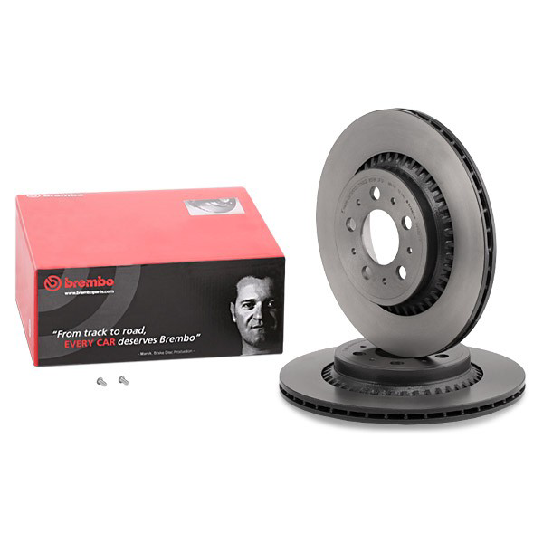 Disco do freio traseiro 09982711 Brembo