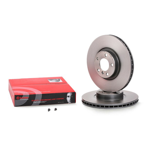 Disco do freio dianteiro Brembo 09992211