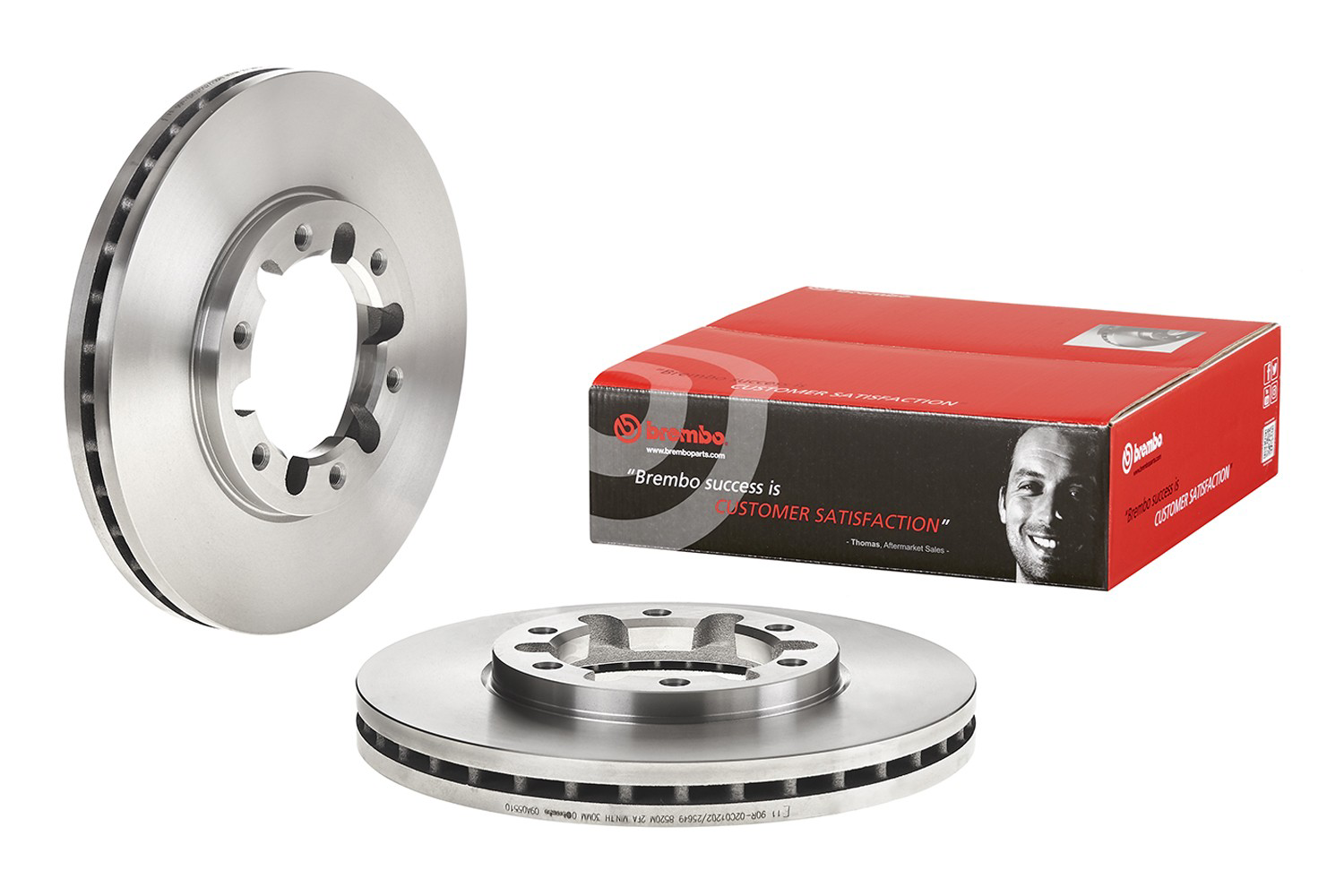 Disco do freio dianteiro Brembo 09A05510 preço, a partir de 75,02 USD