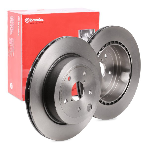 Disco do freio traseiro 09A19811 Brembo