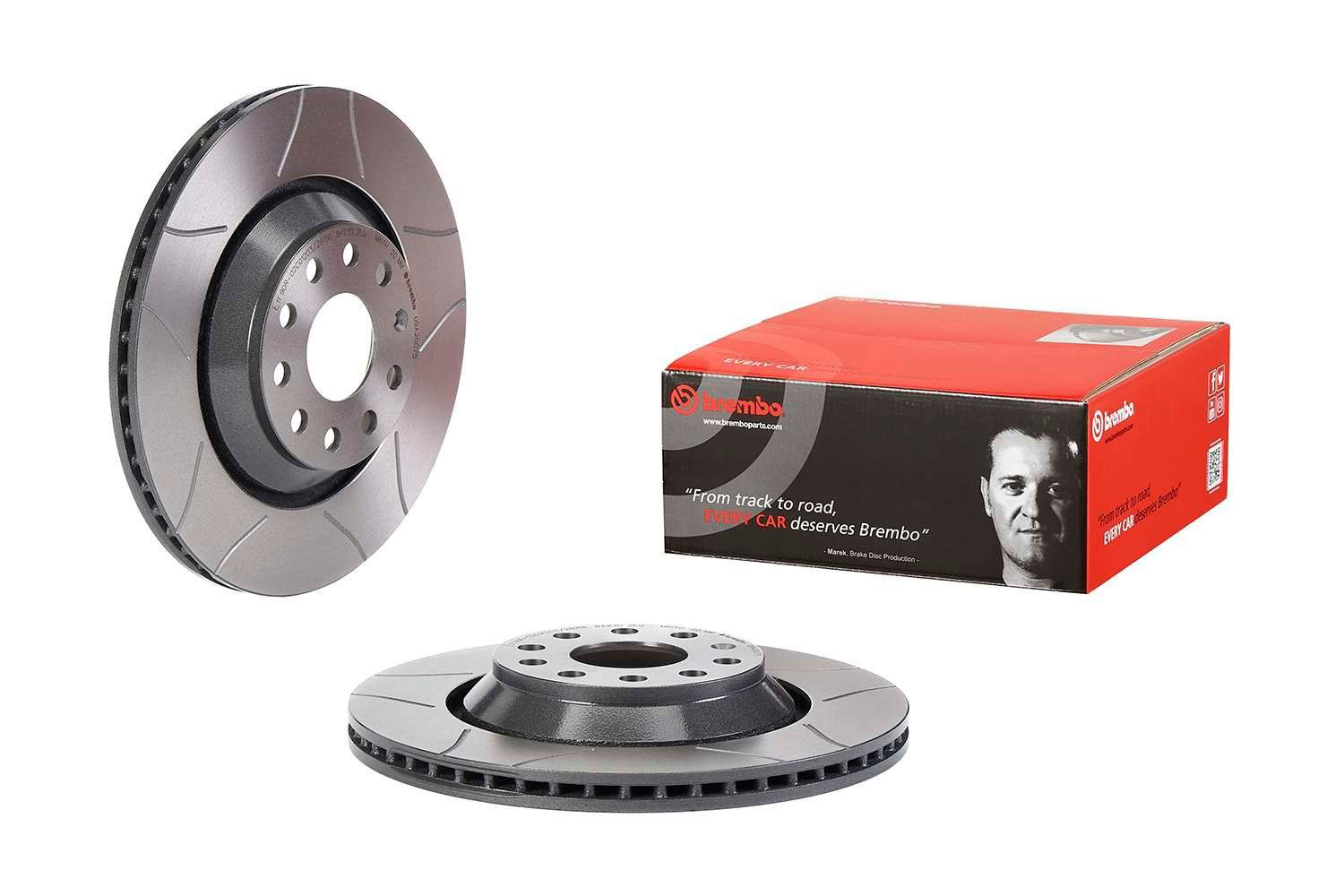 Compre 09A20075 Brembo Disco do freio traseiro