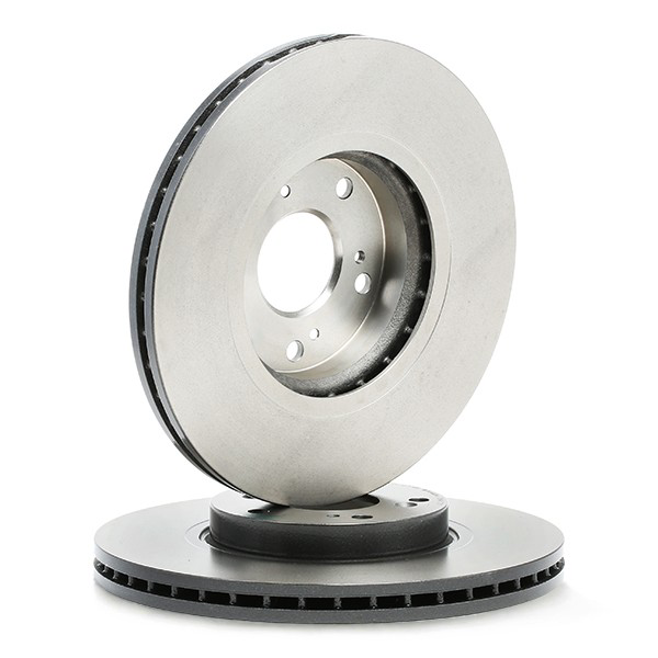 Disco do freio dianteiro 09A27211 Brembo