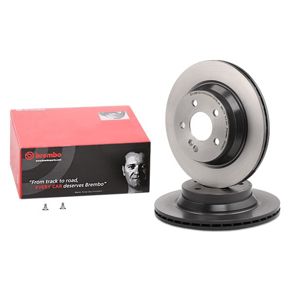 09A35811 Brembo Disco do freio traseiro