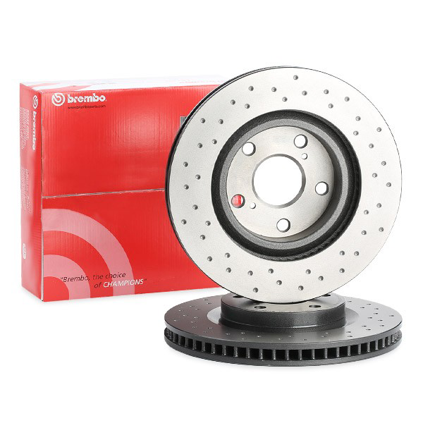 Disco do freio dianteiro 09A4171X Brembo