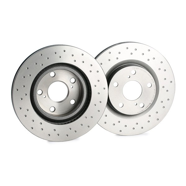 Disco do freio dianteiro Brembo 09A4171X