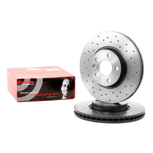 Disco do freio dianteiro Brembo 09A4271X preço, a partir de 59,01 USD