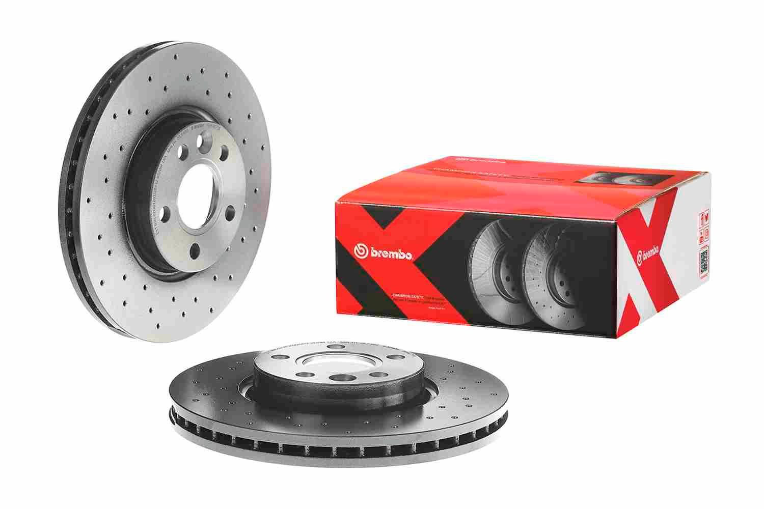 Compre 09A4271X Brembo Disco do freio dianteiro