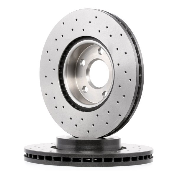 Disco do freio dianteiro Brembo 09A4271X