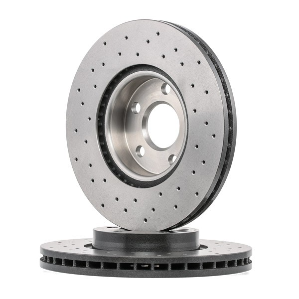 Disco do freio dianteiro 09A4271X Brembo