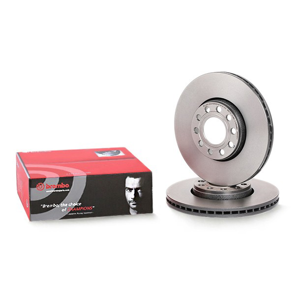 Disco do freio dianteiro Brembo 09A42811