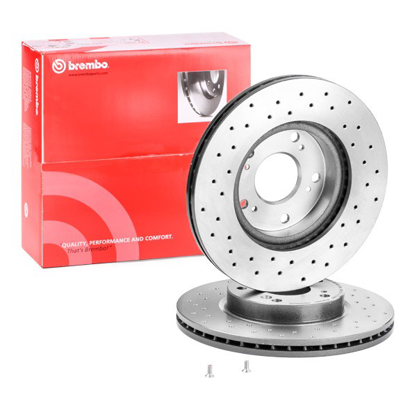 Disco do freio dianteiro Brembo 09A4551X preço, a partir de 49,15 USD
