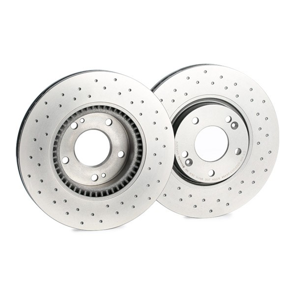 Disco do freio dianteiro Brembo 09A5321X