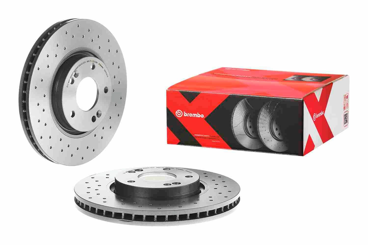 Disco do freio dianteiro Brembo 09A5321X preço, a partir de 52,30 USD