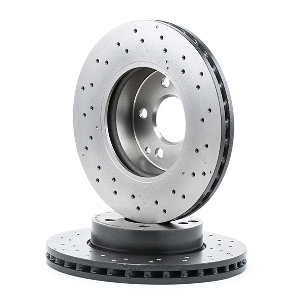 Compre 09A61351 Brembo Disco do freio dianteiro