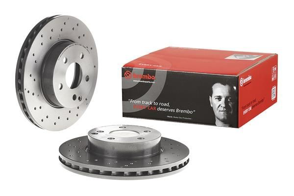 Compre 09A61351 Brembo Disco do freio dianteiro