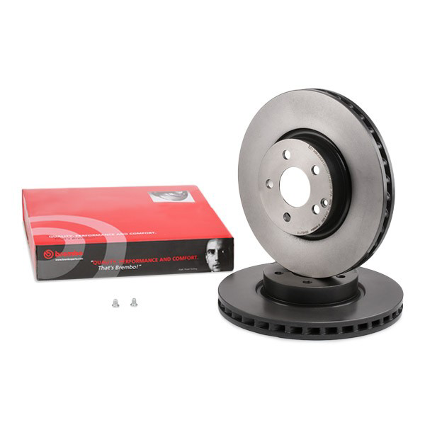 Disco do freio dianteiro Brembo 09A62111