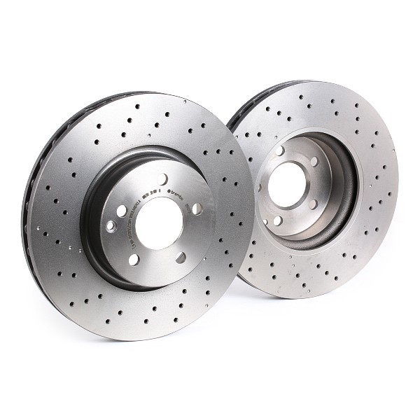 Disco do freio dianteiro 09A62131 Brembo