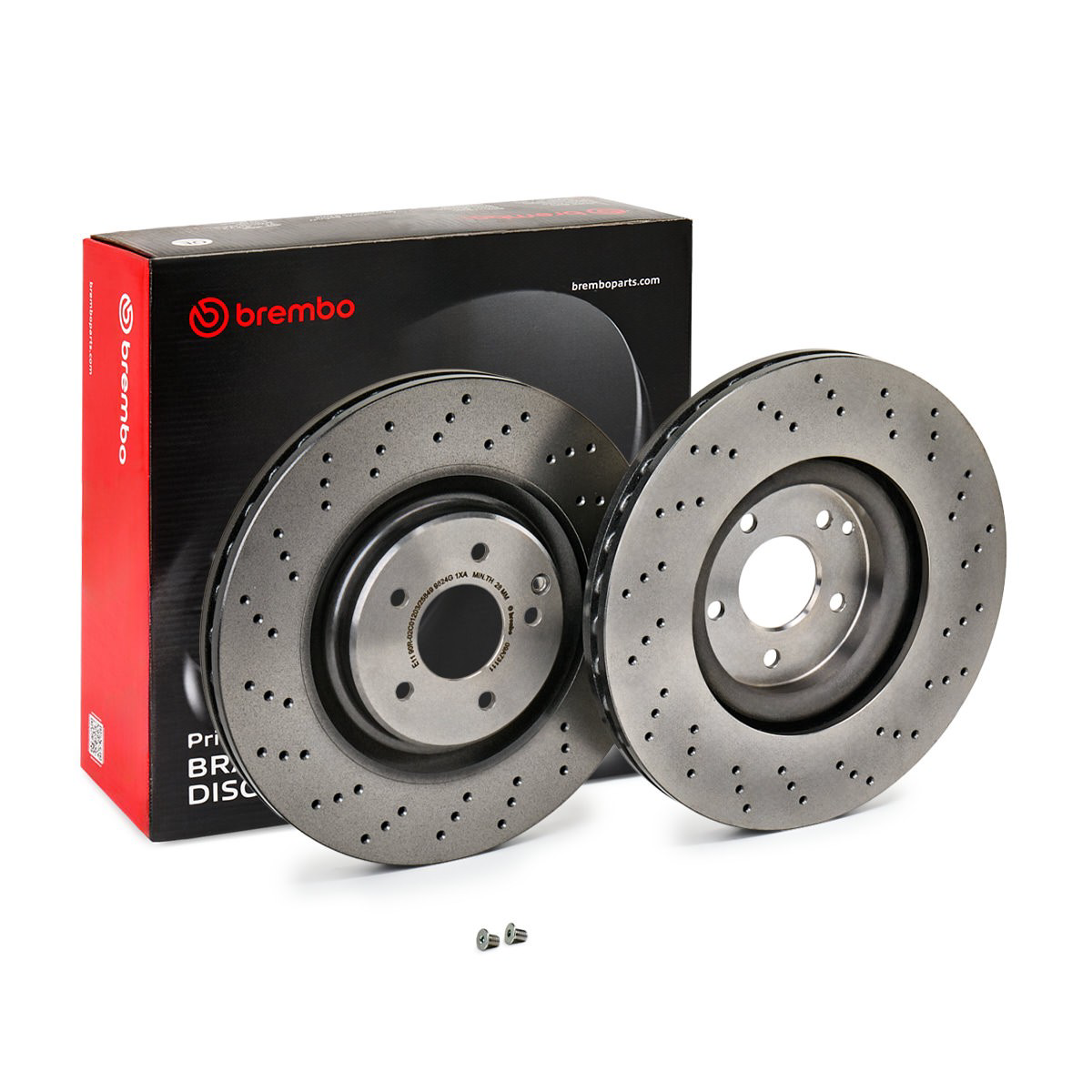 Disco do freio dianteiro 09A73111 Brembo