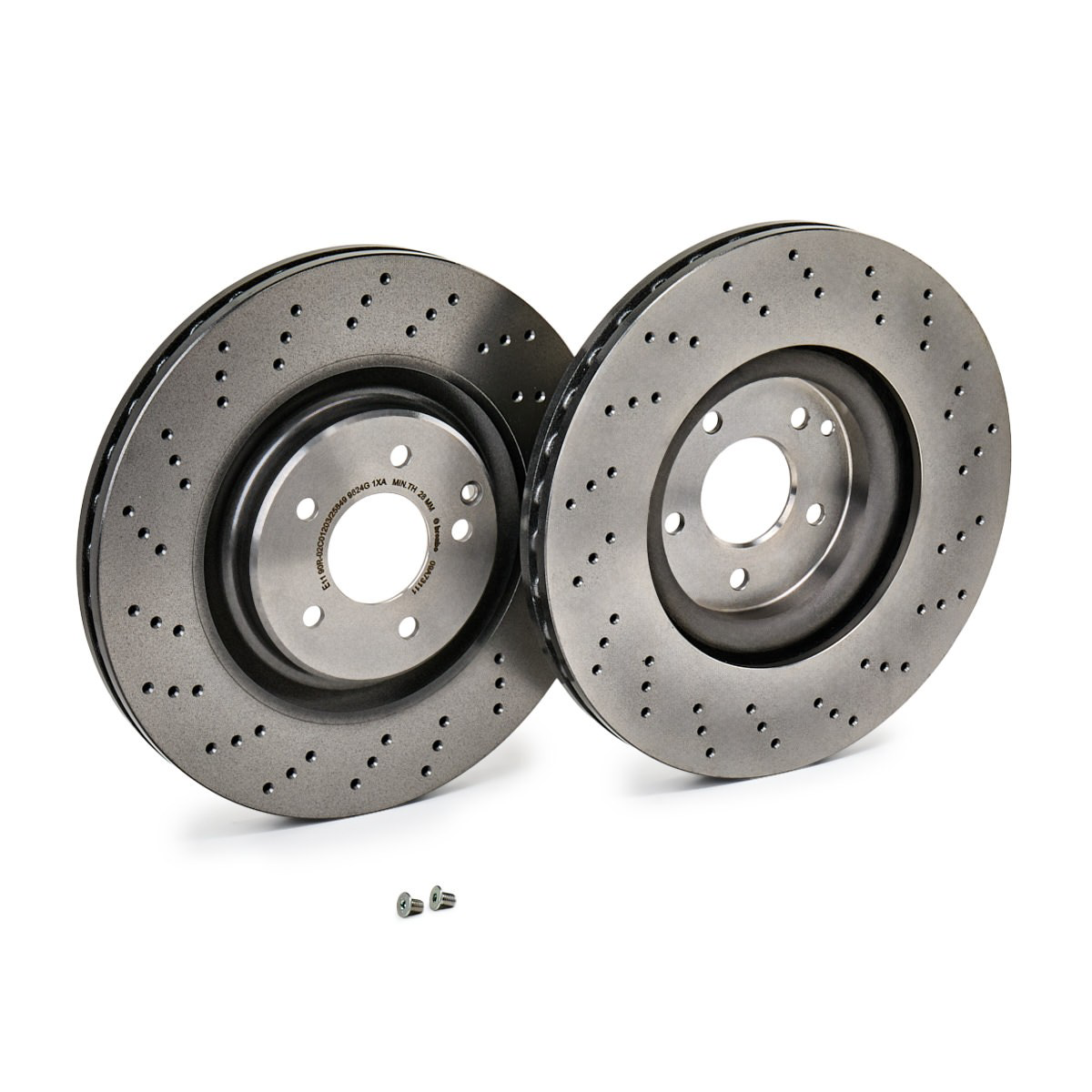 Disco do freio dianteiro Brembo 09A73111