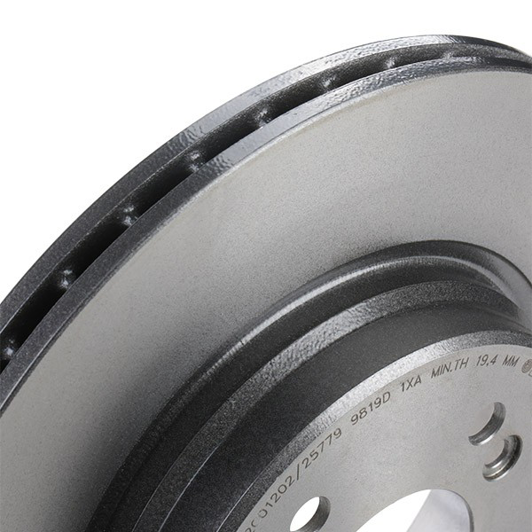 Disco do freio traseiro 09A74211 Brembo