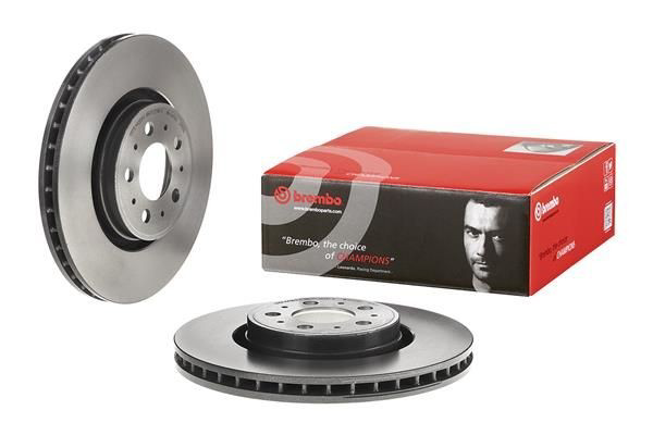 Disco do freio dianteiro 09A75711 Brembo