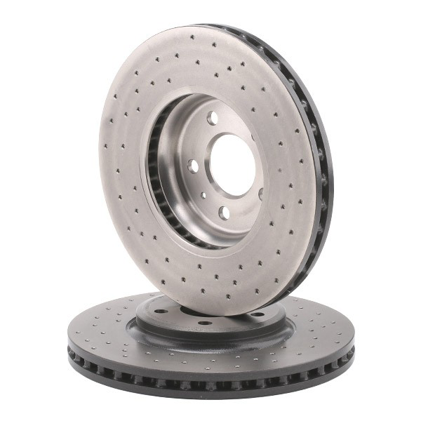 Disco do freio dianteiro 09A7581X Brembo