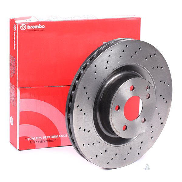 Compre 09A81711 Brembo Disco do freio dianteiro