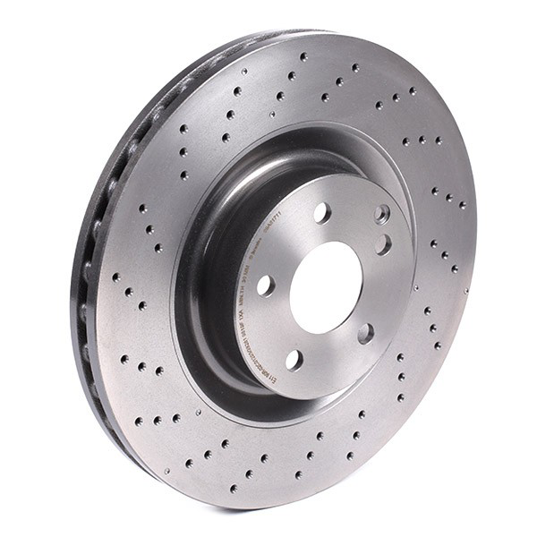 Disco do freio dianteiro 09A81711 Brembo